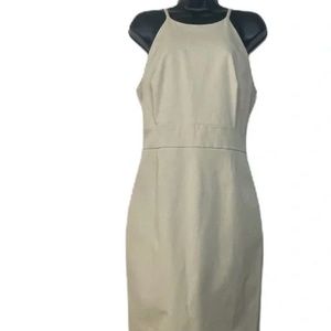 Banana Republic Racer Back Halter Dress